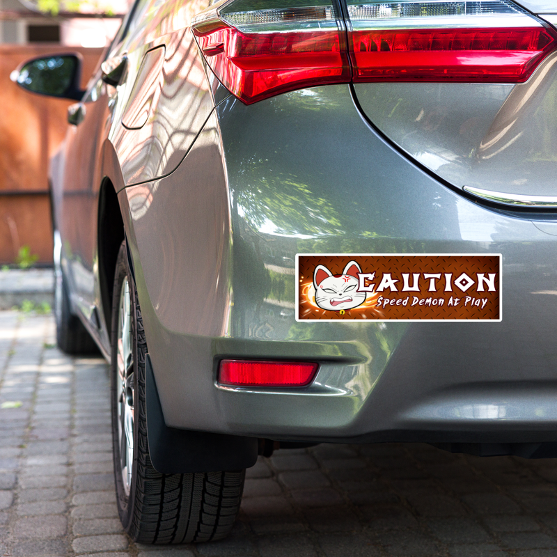 Turbo Granny Car Decal | DanDaDan Inspired Merch