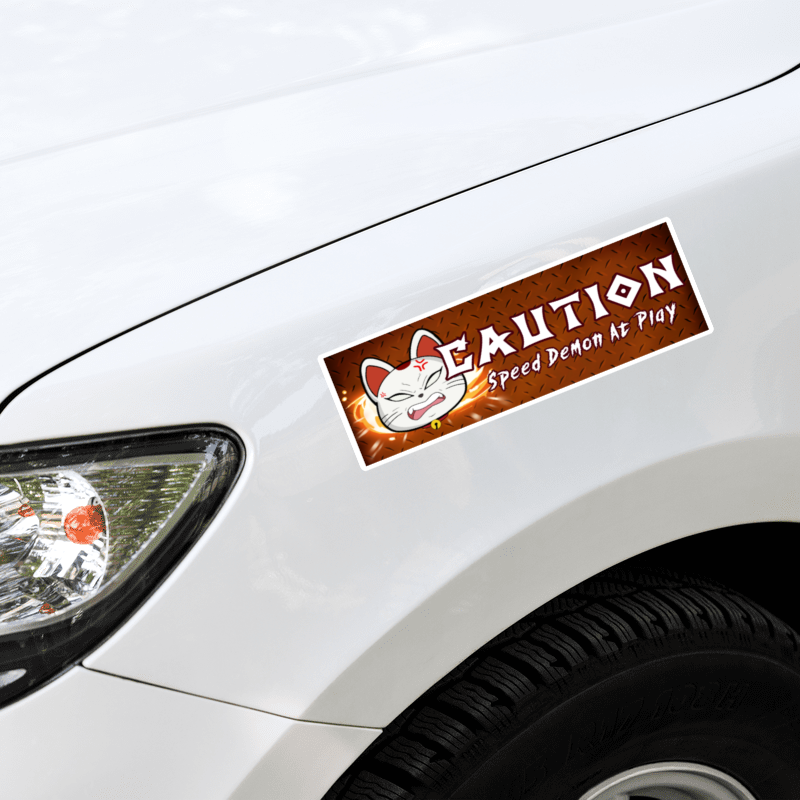 Turbo Granny Car Decal | DanDaDan Inspired Merch